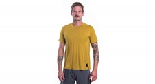 Triko krátké pánské SENSOR MERINO AIR TRAVELLER hořčicové