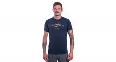 Triko krátké pánské SENSOR COOLMAX TECH MOUNTAINS tm. modré