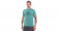 Triko krátké pánské SENSOR COOLMAX TECH COMPASS mintové