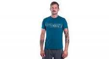 Triko krátké pánské SENSOR COOLMAX TECH GPS modré