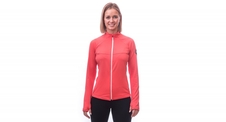 Mikina dámská SENSOR COOLMAX THERMO celozip korálová