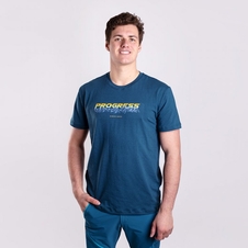 Triko krátké pánské Progress BARBAR SUNSET petrol