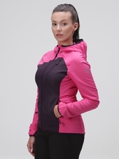Bunda dámská LOAP URLEA softshell růžovo/fialová