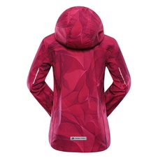 Bunda dětská ALPINE PRO HOORO softshellová růžová