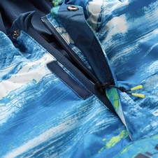 Bunda dětská ALPINE PRO ZEREDO s PTX modrá
