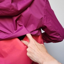 Bunda dámská Progress ELITE LADY vínová/růžová