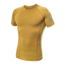 Triko krátké pánské SENSOR MERINO AIR mustard