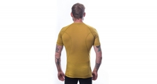 Triko krátké pánské SENSOR MERINO AIR mustard