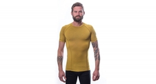 Triko krátké pánské SENSOR MERINO AIR mustard