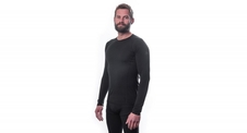 Triko dlouhé pánské SENSOR MERINO AIR černé