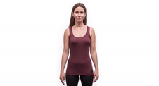 Tílko dámské SENSOR MERINO AIR vínové NEW