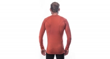 Triko dlouhé pánské SENSOR MERINO ACTIVE terracotta
