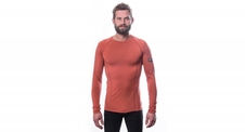 Triko dlouhé pánské SENSOR MERINO ACTIVE terracotta