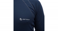 Triko dlouhé pánské SENSOR DOUBLE FACE tm. modré