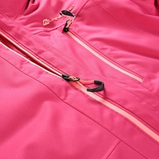 Bunda dámská ALPINE PRO REAMA s membránou PTX růžová