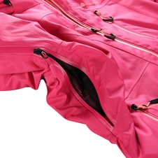 Bunda dámská ALPINE PRO REAMA s membránou PTX růžová