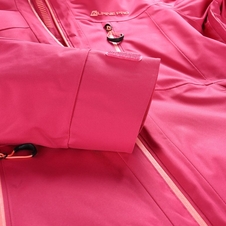 Bunda dámská ALPINE PRO REAMA s membránou PTX růžová