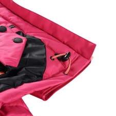 Bunda dámská ALPINE PRO REAMA s membránou PTX růžová