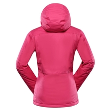 Bunda dámská ALPINE PRO REAMA s membránou PTX růžová