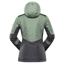 Bunda dámská ALPINE PRO ZARIBA s membránou PTX zelená