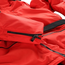 Bunda dámská ALPINE PRO OLADA s membránou PTX červená