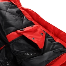 Bunda dámská ALPINE PRO OLADA s membránou PTX červená