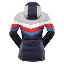 Bunda dámská ALPINE PRO FEEDRA s membránou PTX modrá