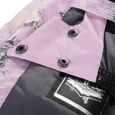 Bunda dámská ALPINE PRO UZERA s membránou PTX fialová