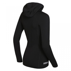 Mikina dámská Progress TISPA HOODY MERINO černá