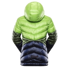 Bunda dětská ALPINE PRO ROGO HI-THERM zelená