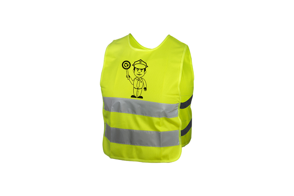 Dětská reflexní vesta KLS STARLIGHT police