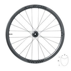 Zapletená kola Miche KLEOS RD 36 DISC plášťová