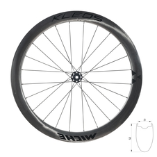Zapletená kola Miche KLEOS 50 DISC plášťová