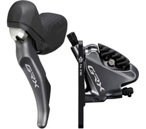 Řadící+brzdová páka Shimano GRX ST-RX810 2sp kotouč./hydr. přední