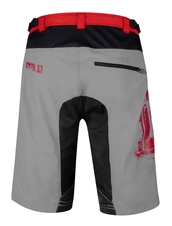Kraťasy Force MTB-11 s odnímatelnou vložkou, sv.šedé