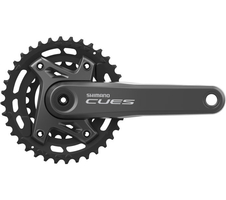 Kliky 2 Shimano CUES FC-U6000 2x9/10/11 36x22z 175mm černé