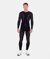 Kalhoty s náprsenkou SANTINI Vega Dry Black