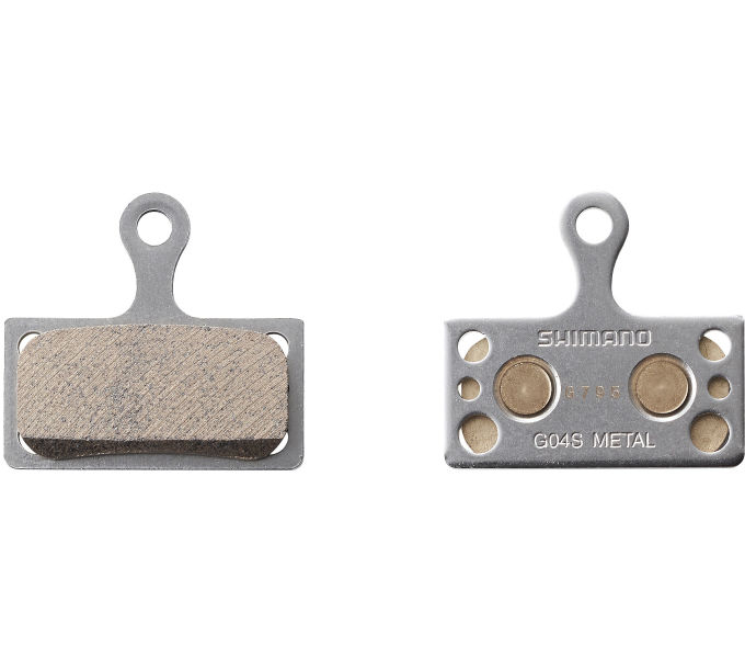 Brzdové destičky Shimano G04S-MX kovové