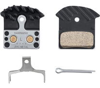 Brzdové destičky Shimano J04C-MF kov s chladičem 25 párů