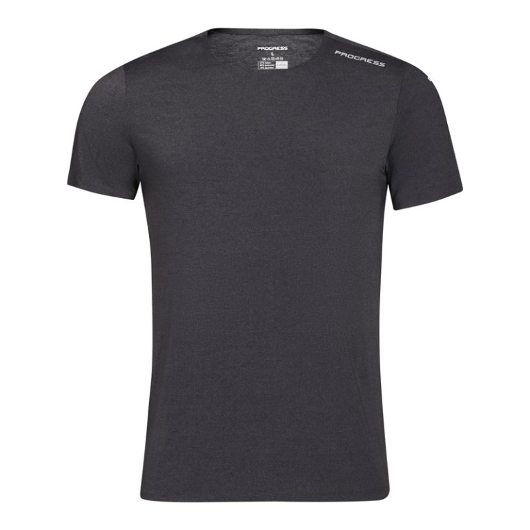 Triko krátké pánské Progress TECHNIC černé