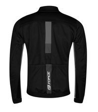 Bunda FORCE FROST softshell pánská, černo-šedá