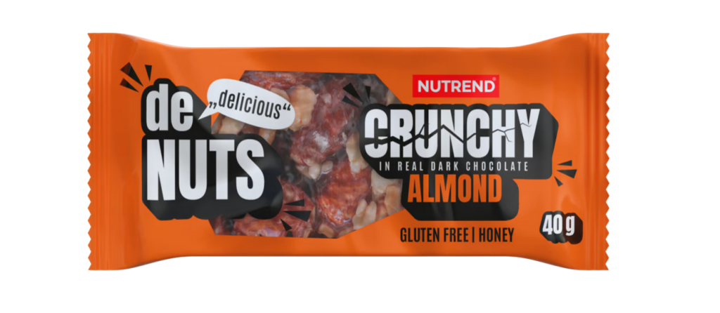Tyčinka Nutrend DeNuts Crunchy 40g