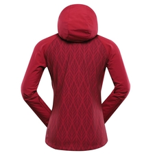 Bunda dámská ALPINE PRO HOORA softshellová růžová