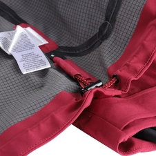 Bunda dámská ALPINE PRO ZARRA s membránou PTX růžová