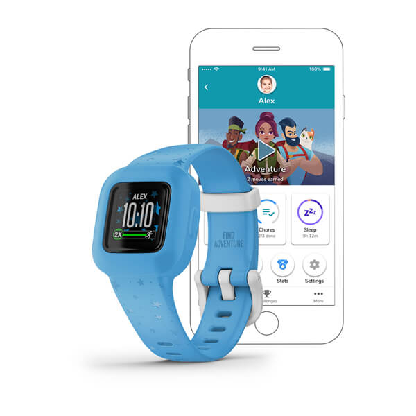 Hodinky Garmin vívofit jr. 3, Blue Stars