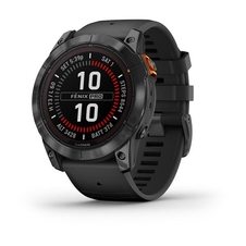 Hodinky Garmin fenix 7X Pro Solar Edition, Gray/Black Band