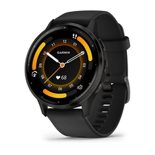 Hodinky Garmin Venu 3, Slate/Black, Silicone band
