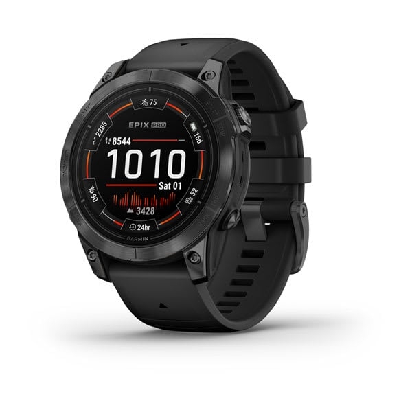 Hodinky Garmin epix Pro (Gen 2) Standard Edition, 47 mm, Gray/Black Band