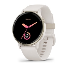 Hodinky Garmin vívoactive 5, Ivory/Cream Gold