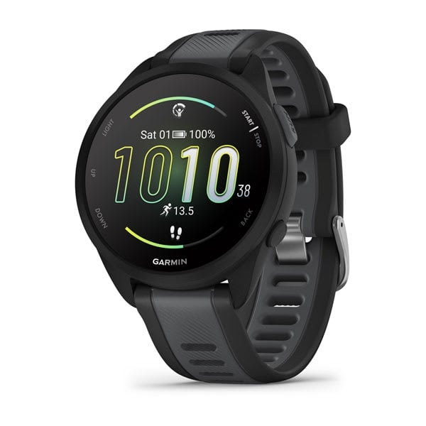 Hodinky Garmin Forerunner 165, Black/Slate grey